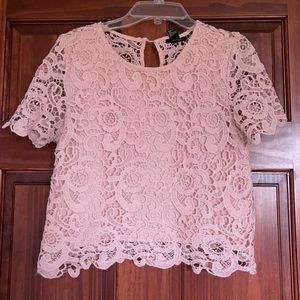 Forever 21 Lace Crop Top